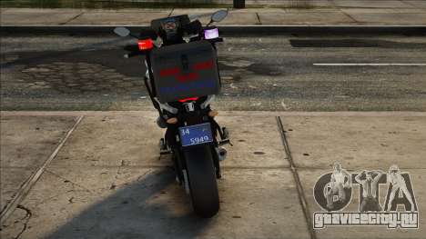 Yamaha Tracer 900 Şahin Trafik Polis для GTA San Andreas