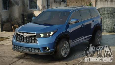 Toyota Highlander 2014 для GTA San Andreas