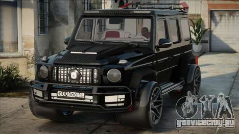 Mercedes-Benz G63 Blek AMG для GTA San Andreas