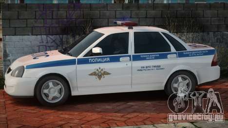 Lada Priora - Russian police для GTA San Andreas