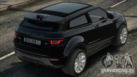 Range Rover Evoque Coupe Blek для GTA San Andreas