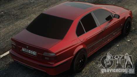 BMW 540i e39 RED для GTA San Andreas