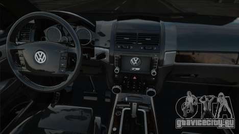 Volkswagen Touareg R50 Black для GTA San Andreas