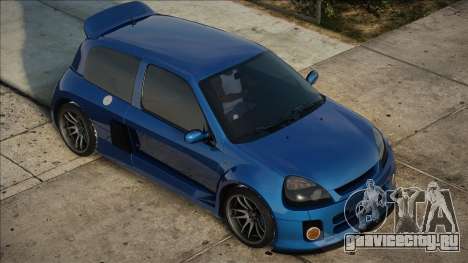 Renault Clio V6 Sport BLUE для GTA San Andreas