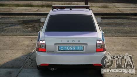 Lada Priora ДПС Полиция для GTA San Andreas