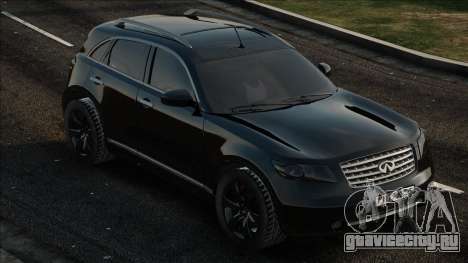 Infiniti FX45 Blek для GTA San Andreas