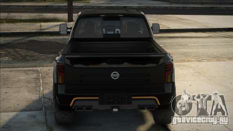 Nissan Titan 2017 Black для GTA San Andreas