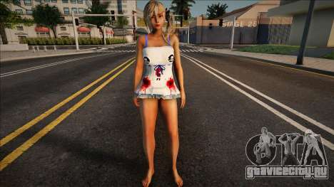 Skin De Halloween Version Argenta v2 для GTA San Andreas