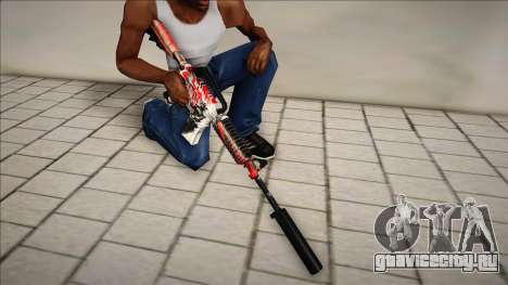 M4A1 Samurai Remake для GTA San Andreas