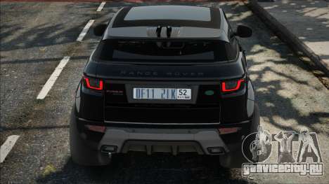 Range Rover Evoque Coupe Blek для GTA San Andreas