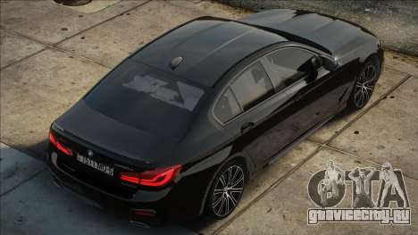 BMW G30 M550D Black для GTA San Andreas