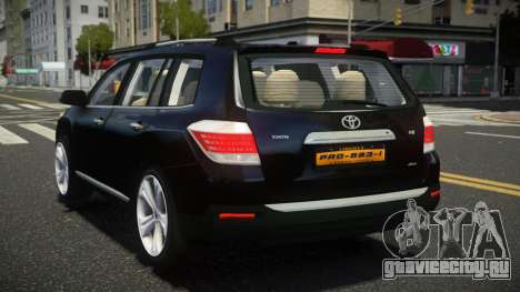 Toyota Highlander EC для GTA 4