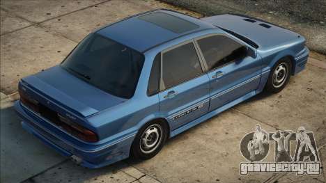 Mitsubishi Galant VI Blue для GTA San Andreas