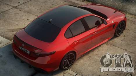 Alfa Romeo Giulia Quadrifoglio 2017 Red для GTA San Andreas