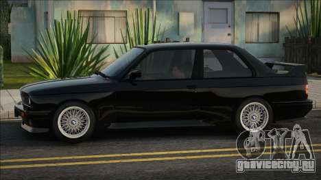 1991 BMW M3 E30 Black для GTA San Andreas