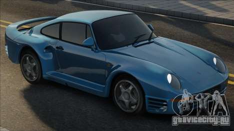 Porsche 959 1987 Blue для GTA San Andreas