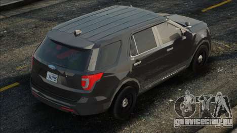 LAPD 2016 Ford Explorer Unmarked для GTA San Andreas