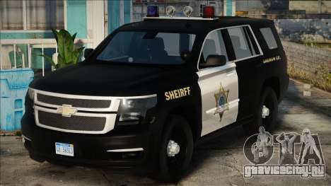 SCSO 2016 Chevy Tahoe для GTA San Andreas