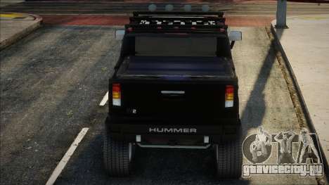 Hummer H6 Sut Pickup Blek для GTA San Andreas