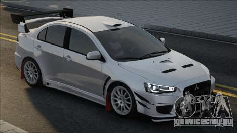 Mitsubishi Lancer Evolution 10 White для GTA San Andreas