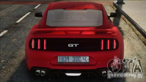 Ford Mustang GT Red для GTA San Andreas