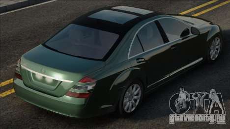 Mercedes-Benz S500 w221 Green для GTA San Andreas