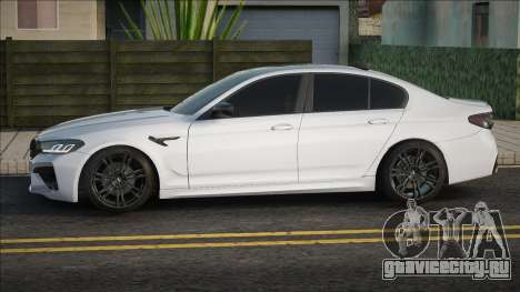 BMW M5 F90 2021 White для GTA San Andreas