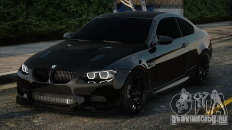 BMW M3 E92 Black для GTA San Andreas