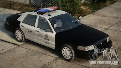 LAPD 2011 Ford Crown Victoria K-9 для GTA San Andreas