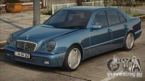 Mercedes-Benz E220 Blue для GTA San Andreas