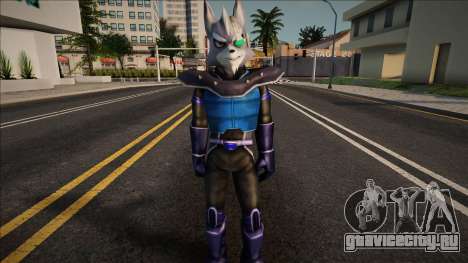 Star Fox Skin - Wolf для GTA San Andreas