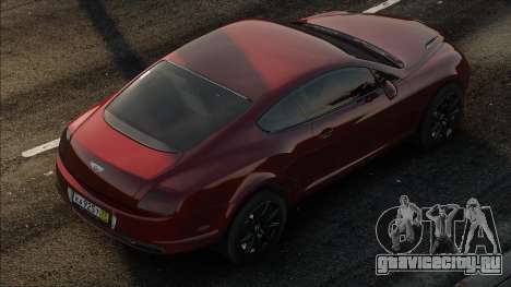 Bentley Continental Supersports 2010 для GTA San Andreas