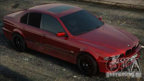 BMW 540i e39 RED для GTA San Andreas