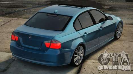 BMW e90 Blue для GTA San Andreas