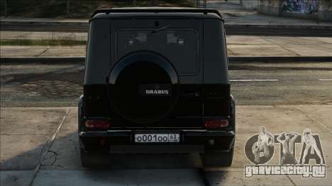 Mercedes-Benz G63 AMG Brabus Blac для GTA San Andreas