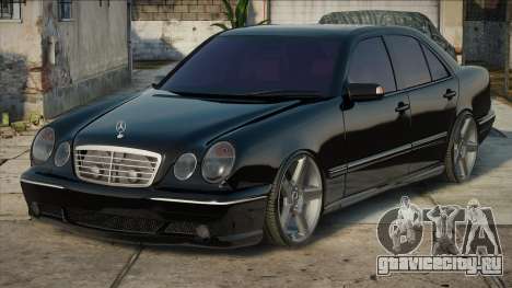 Mercedes Benz W210 E55 AMG Blek для GTA San Andreas