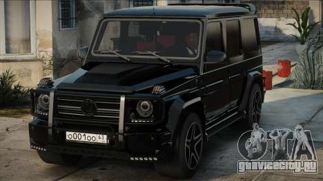 Mercedes-Benz G63 AMG Brabus Blac для GTA San Andreas