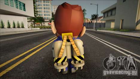 Barry Steakfries from Jetpack Joyride Skin для GTA San Andreas