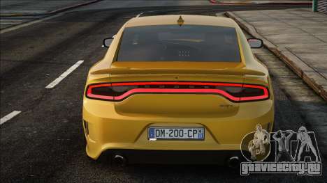 Dodge Charger SRT Hellcat 15 Yellow для GTA San Andreas