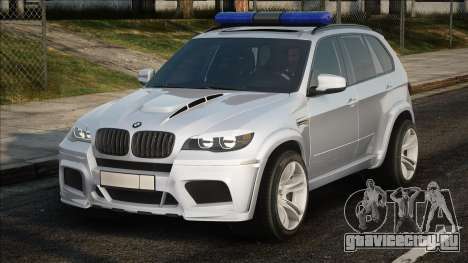 BMW X5 E70 Black Police для GTA San Andreas