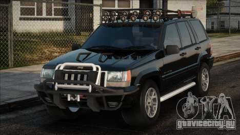 Jeep Grand Cherokee V8 Blek для GTA San Andreas