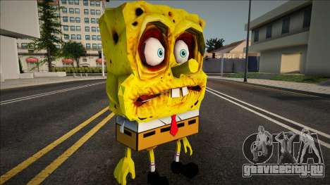 Bob Esponja en la Cupula de la árbol de Arenita для GTA San Andreas