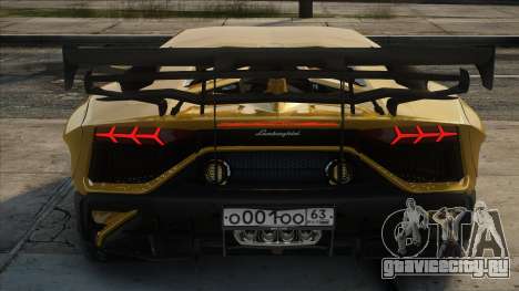 Lamborghini Aventador LP700-4 Yellow Stock для GTA San Andreas