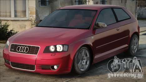 Audi A3 Red для GTA San Andreas