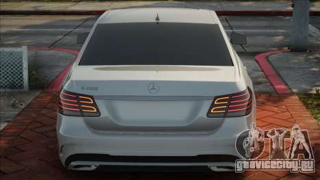 Mercedes-Benz E200 White для GTA San Andreas