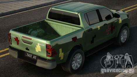 Toyota Hilux AT 2024 для GTA San Andreas