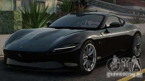 Ferrari Roma 20 Black для GTA San Andreas