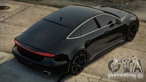 Audi RS7 2020 Black для GTA San Andreas