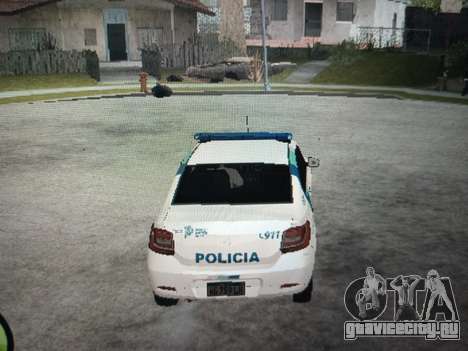 Renault Logan Police для GTA San Andreas