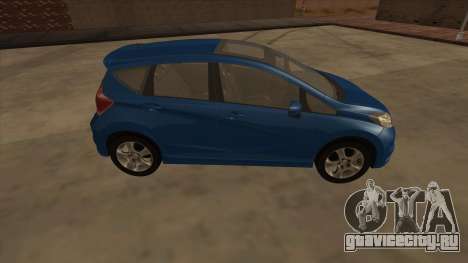 2014 Nissan Note E12 для GTA San Andreas